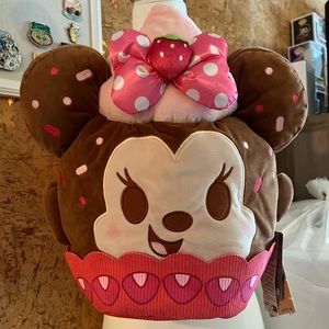 Disney Munchlings Wild Strawberry Cupcake Minnie Mouse Backpack
